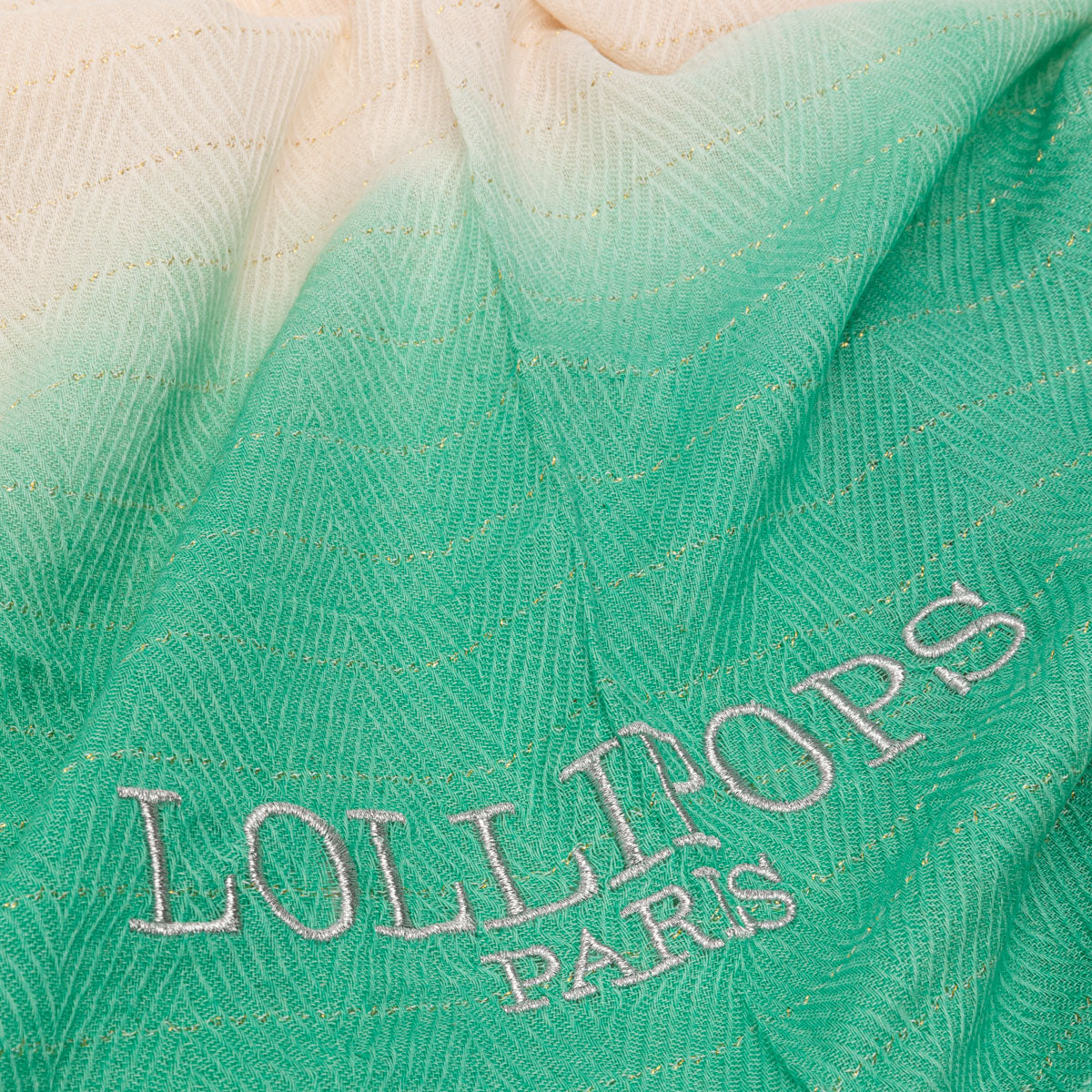 Foulard orange tie and dye Fireworks