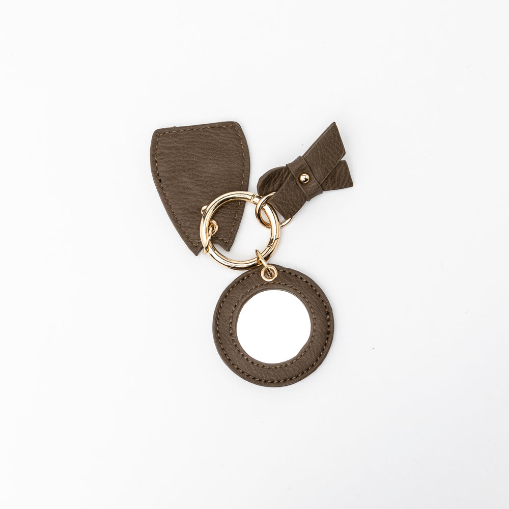 Porte-clés mini nœud kaki