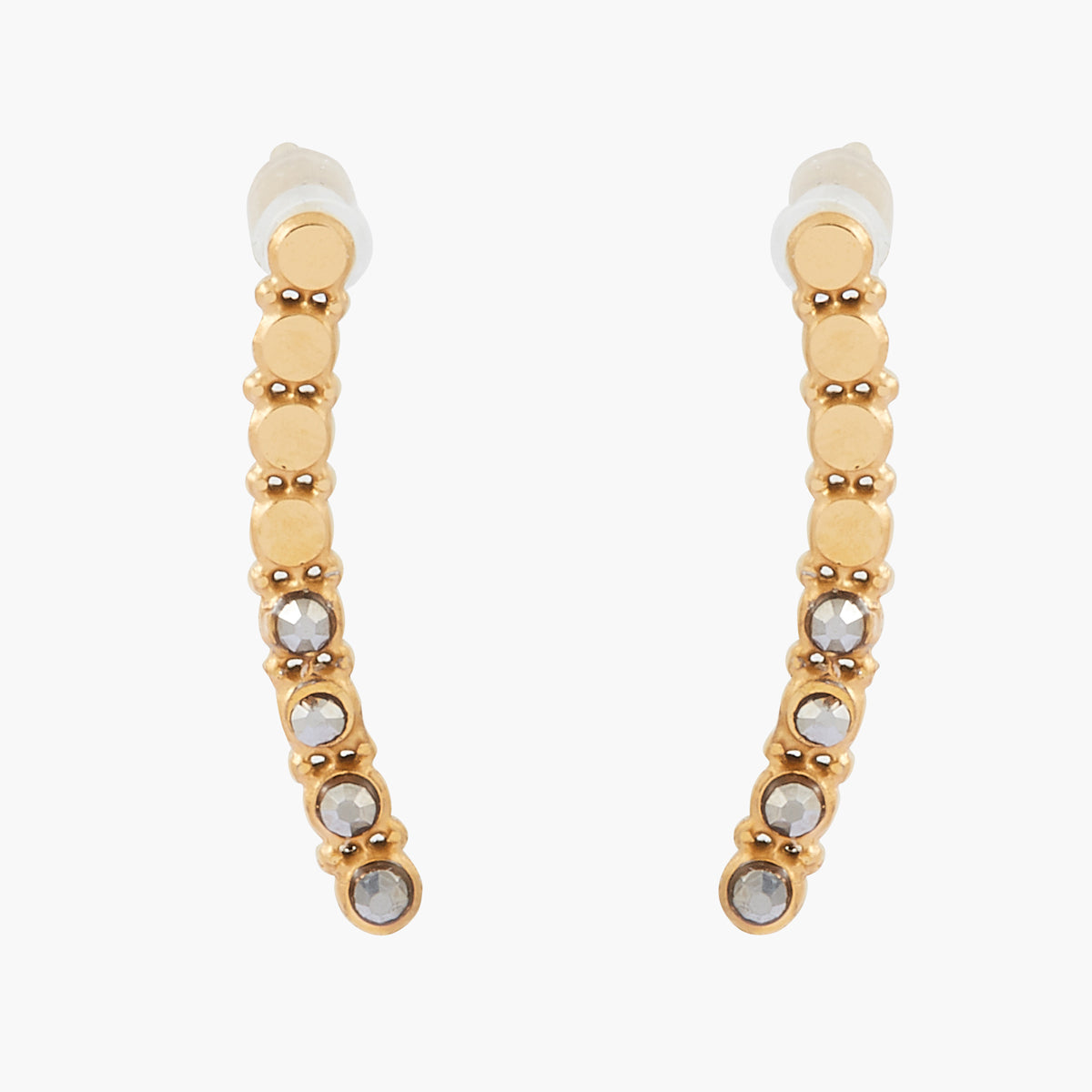 Boucles d'oreilles à strass Acier inoxydable