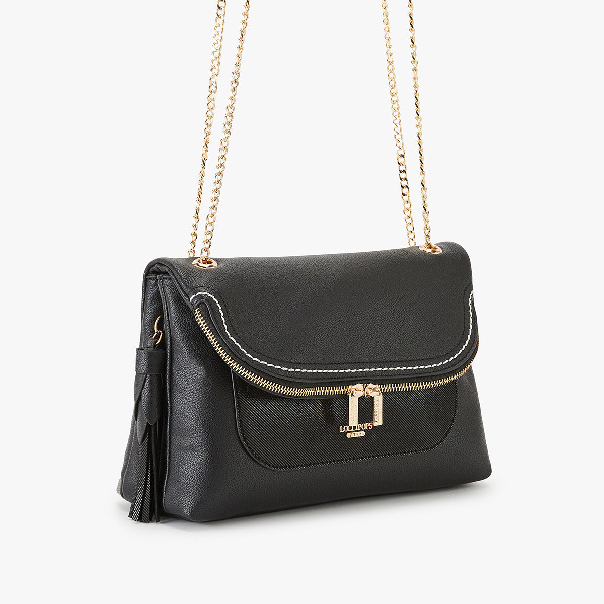 Sac bandoulière noir Kingston