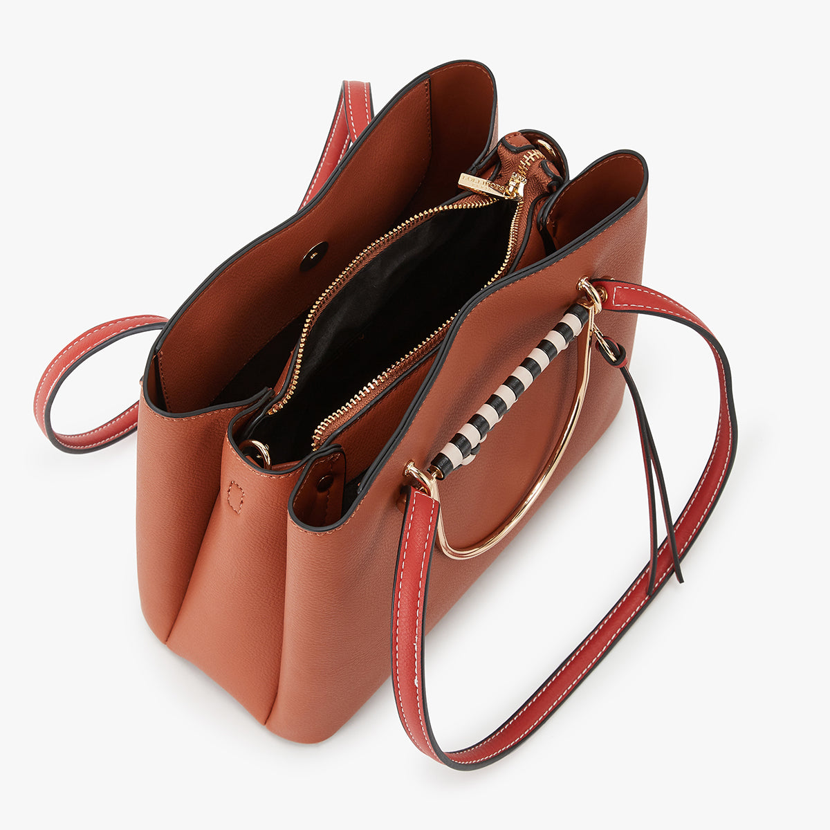 Sac à main camel Kitami