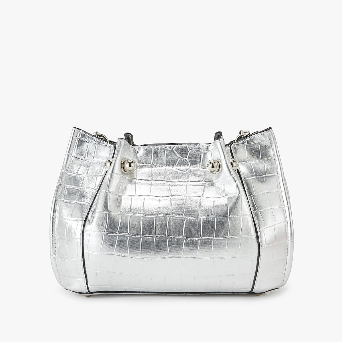 Sac à main argenté Gemma