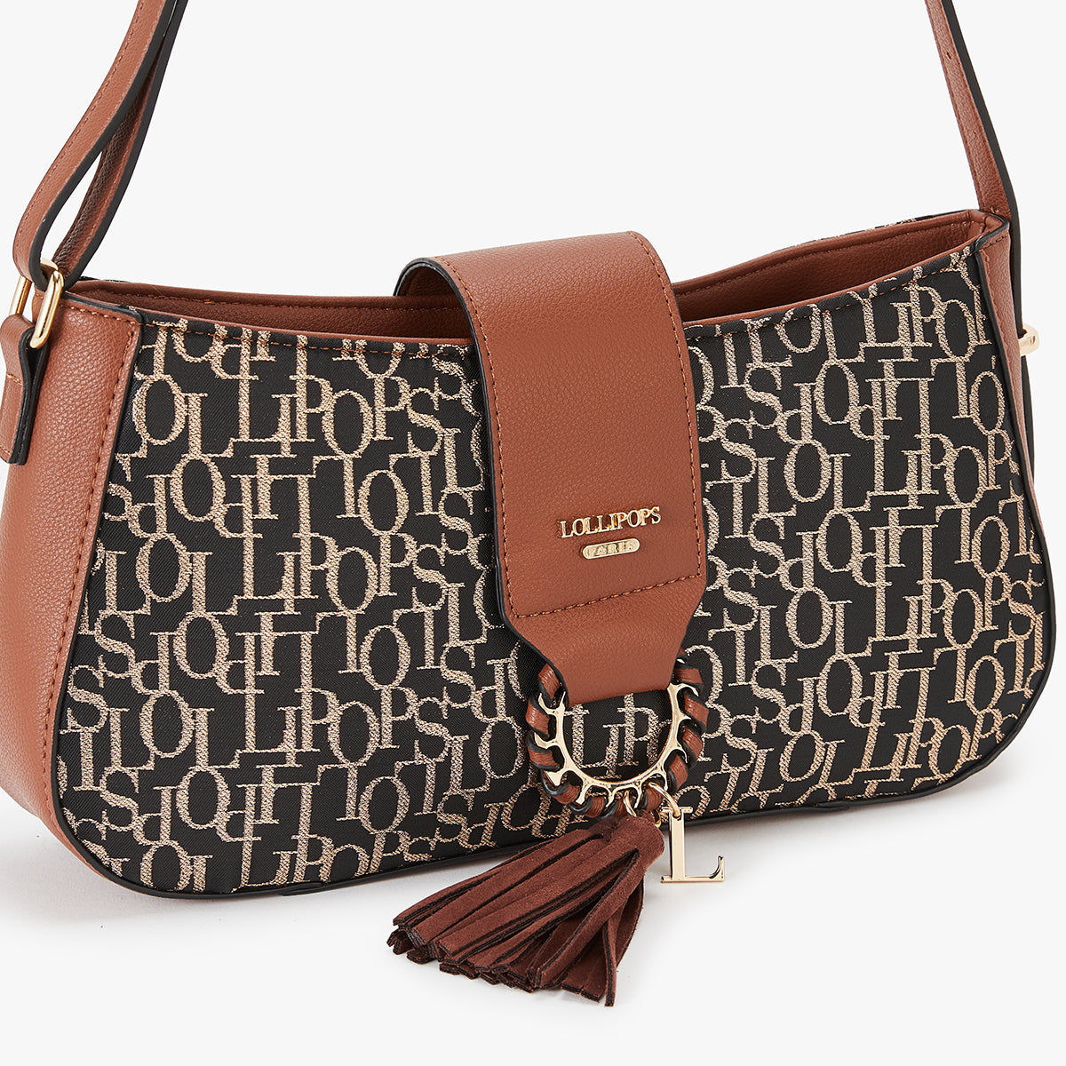 Sac bandoulière marron Kourou