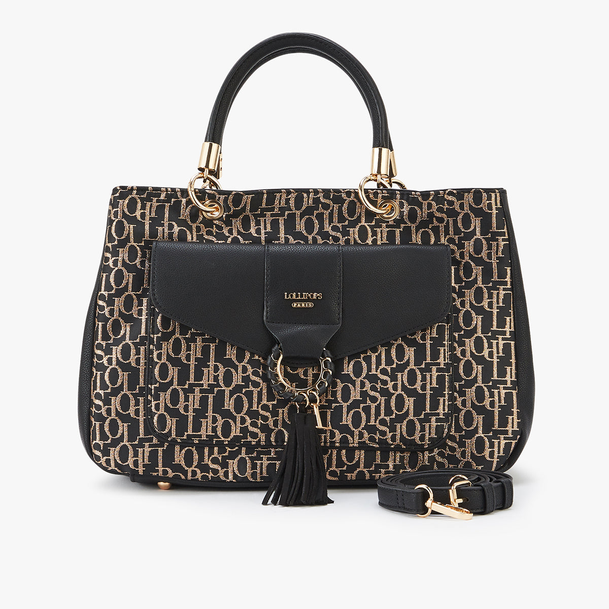 Cabas noir Kourou Lollipops maroquinerie et accessoires S229723 2