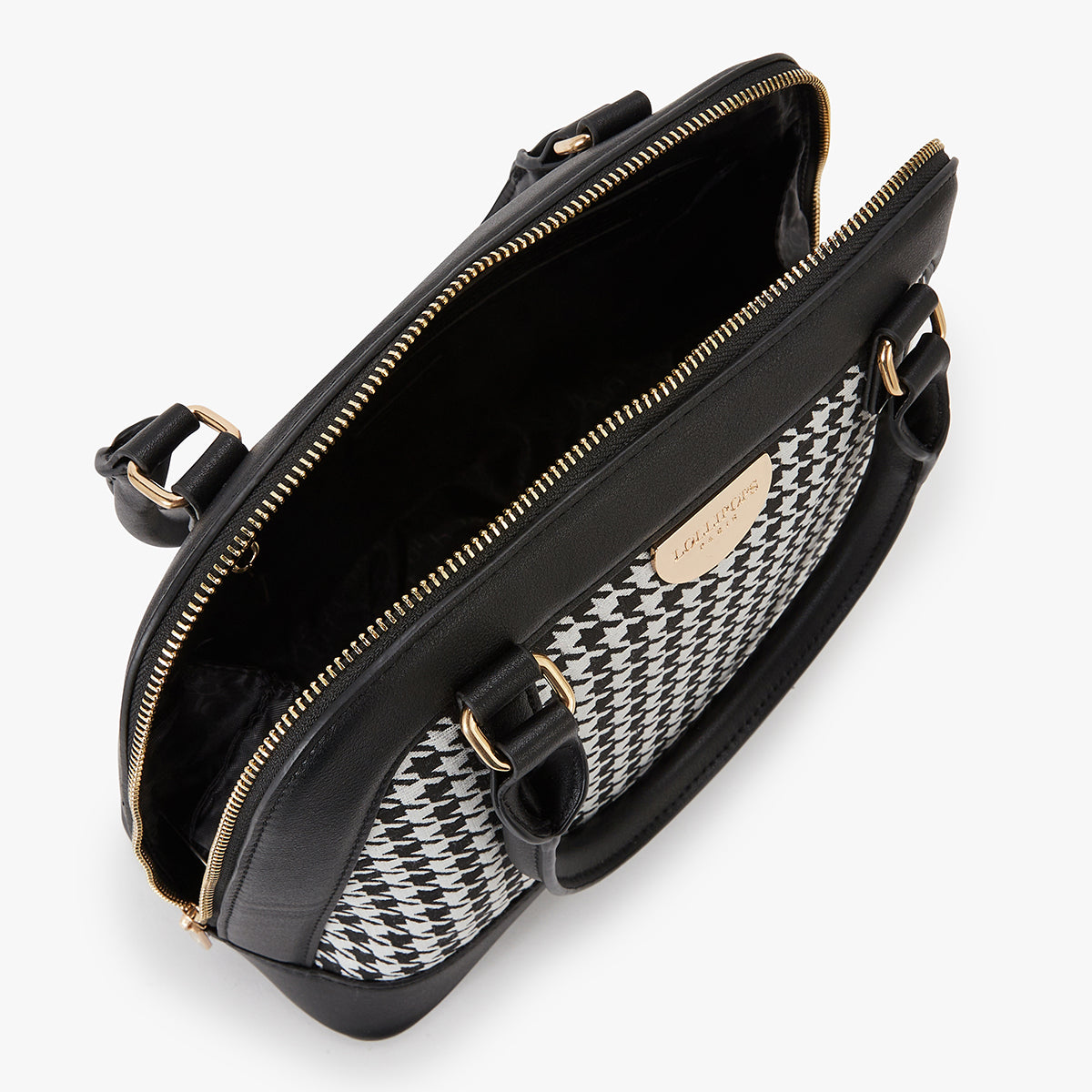 Cabas pied-de-poule Kingsbury