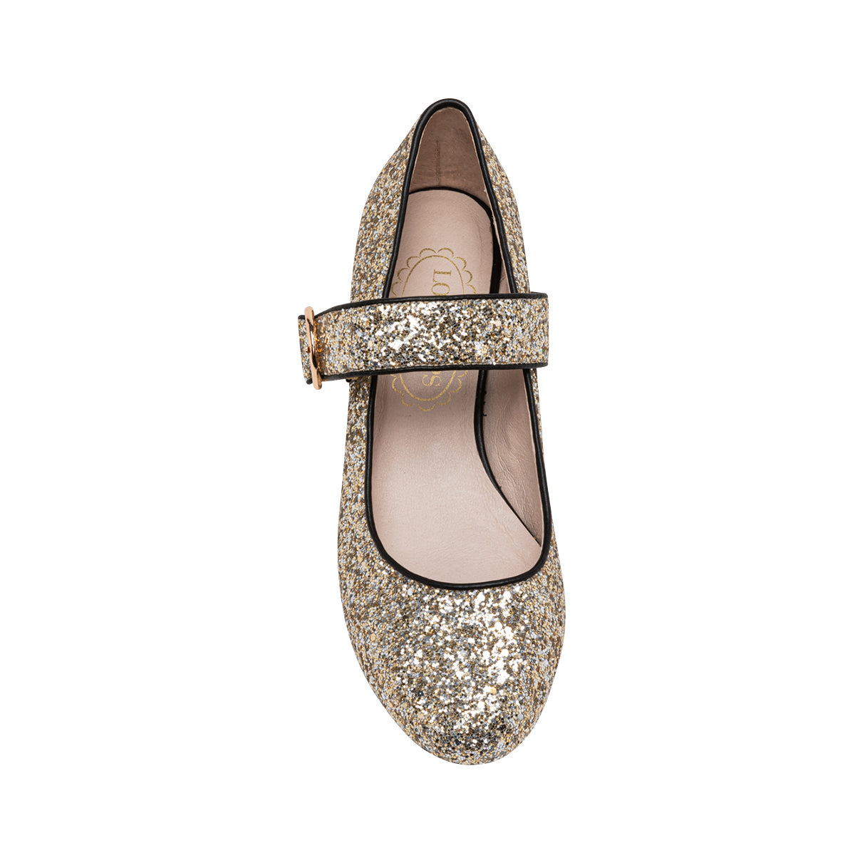 Babies dorées glitter Gossip