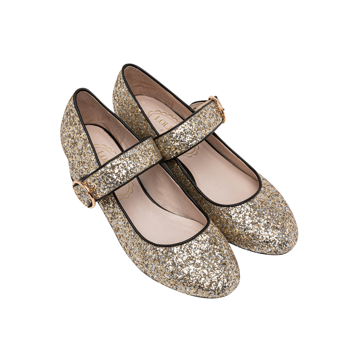 Babies dorées glitter Gossip