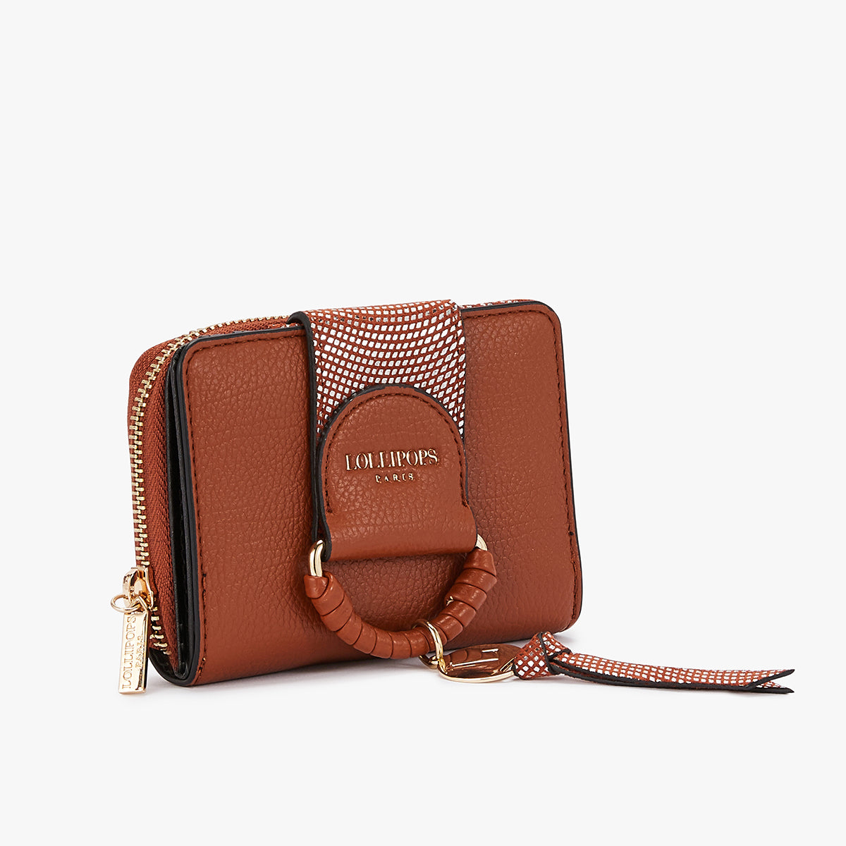 Portefeuille marron Korea
