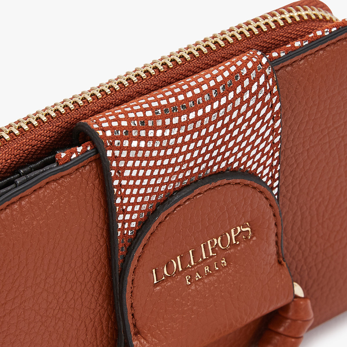 Portefeuille marron Korea