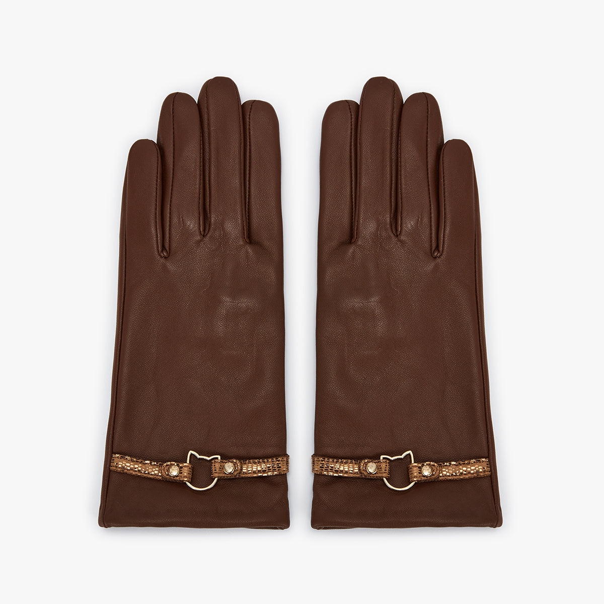 Gants marron S/M Kat