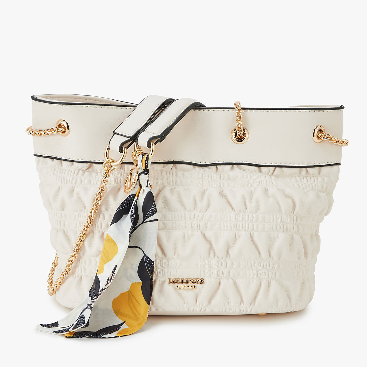 Sac seau blanc Lixa