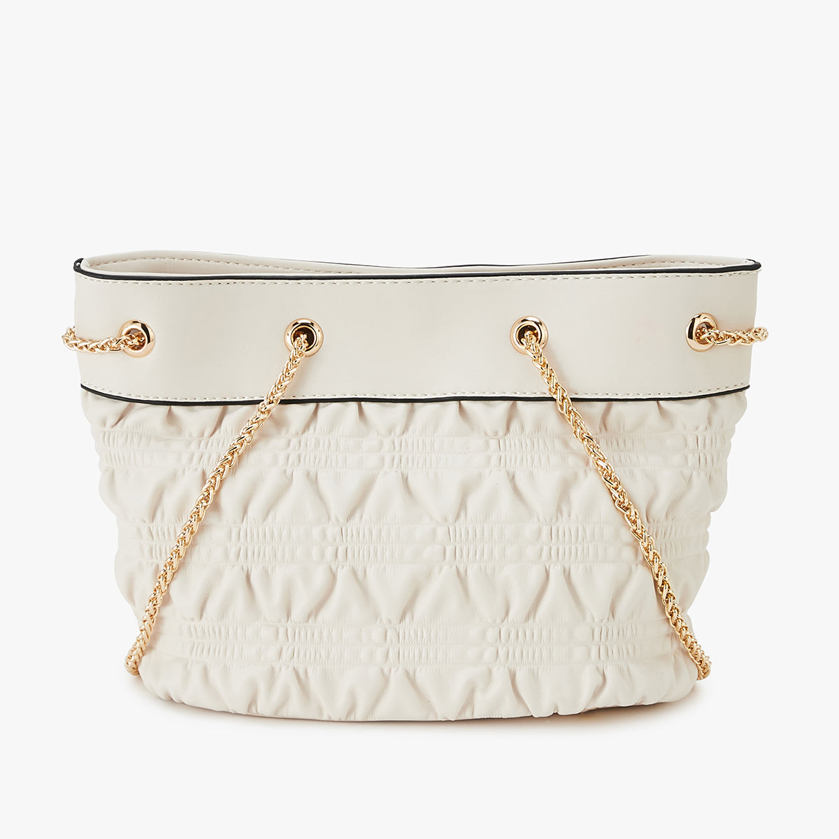 Sac seau blanc Lixa