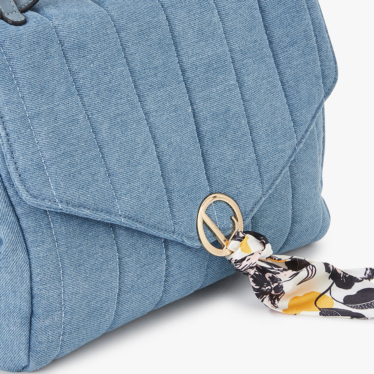 Grand sac bandoulière Lily bleu Lixa