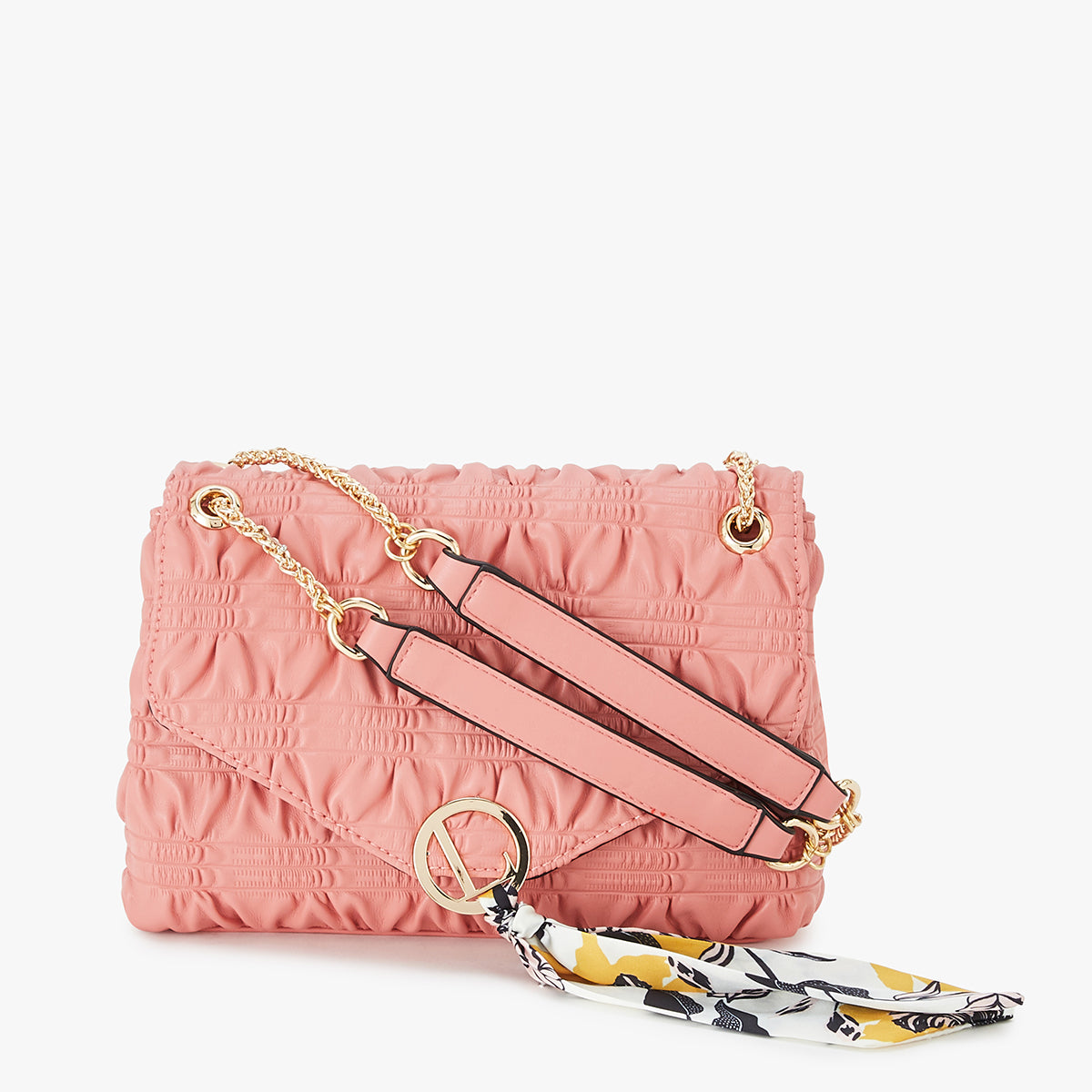 Sac bandoulière Lily corail Lixa