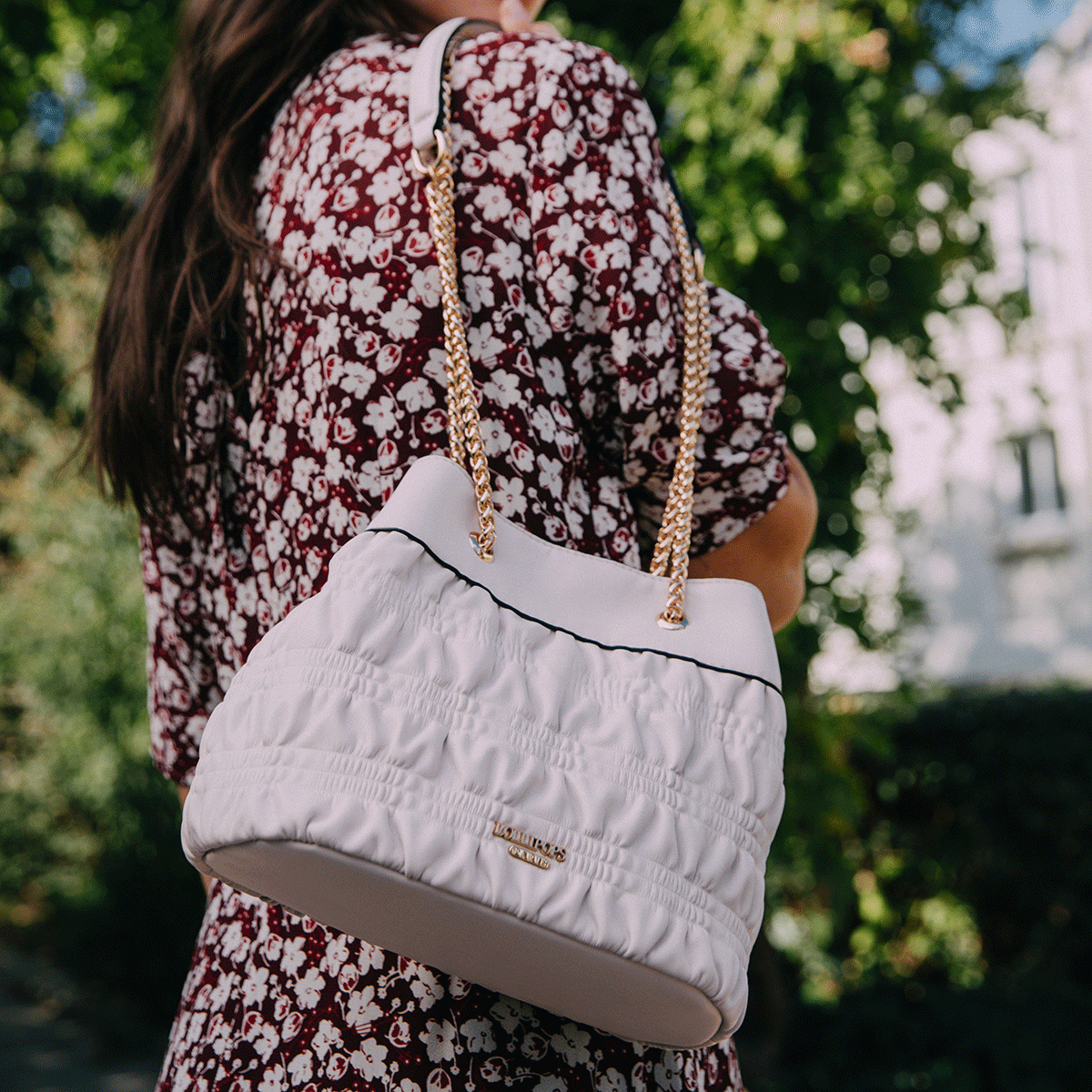 Sac seau blanc Lixa