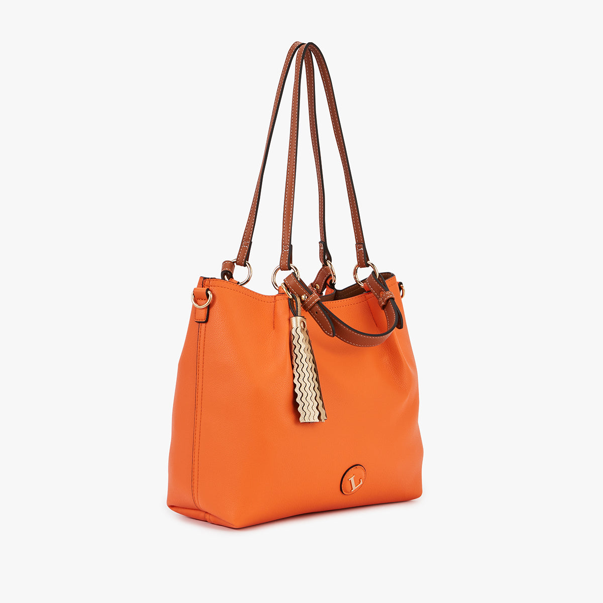 Sac cabas orange Lavello