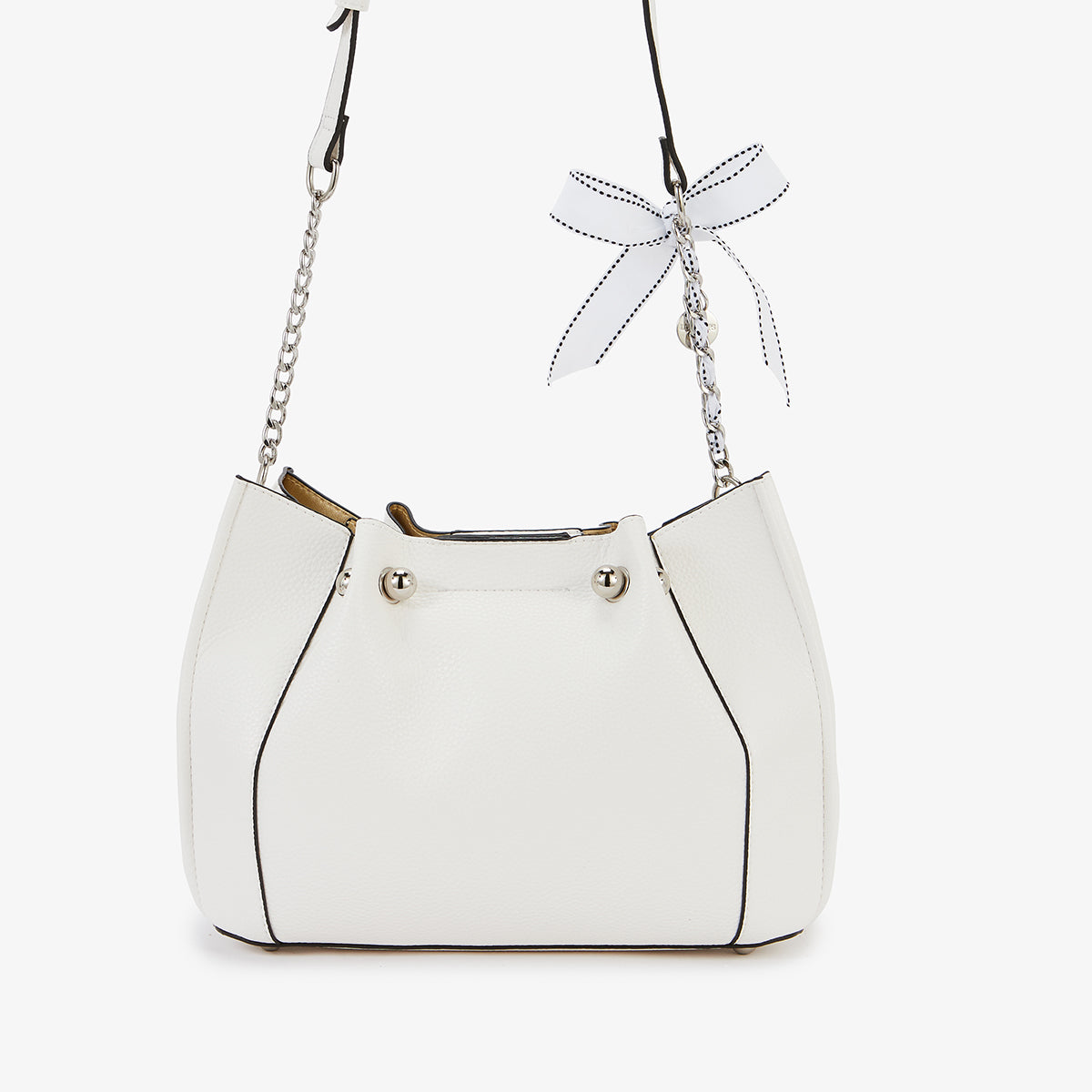Sac bandoulière blanc Loreto