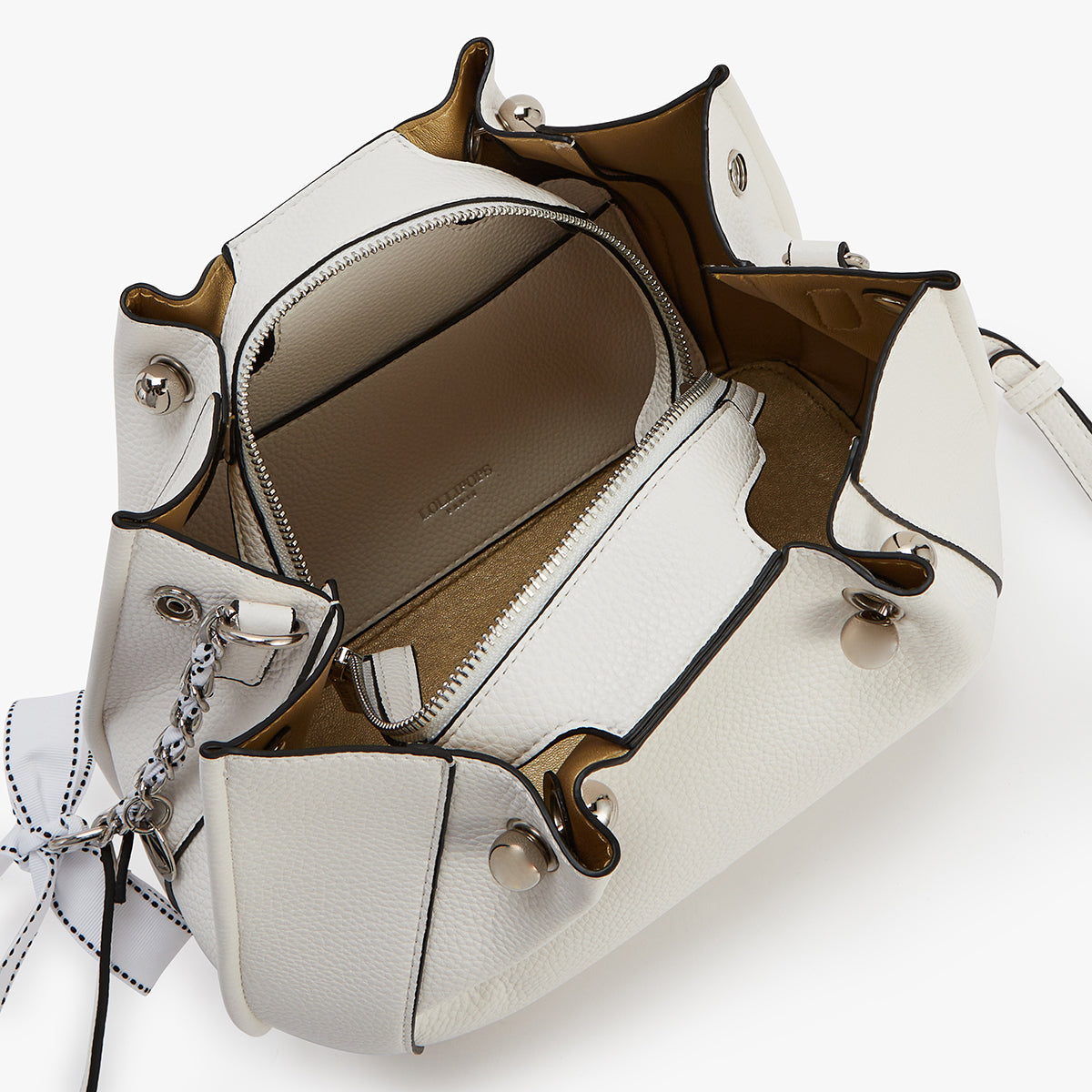 Sac bandoulière blanc Loreto