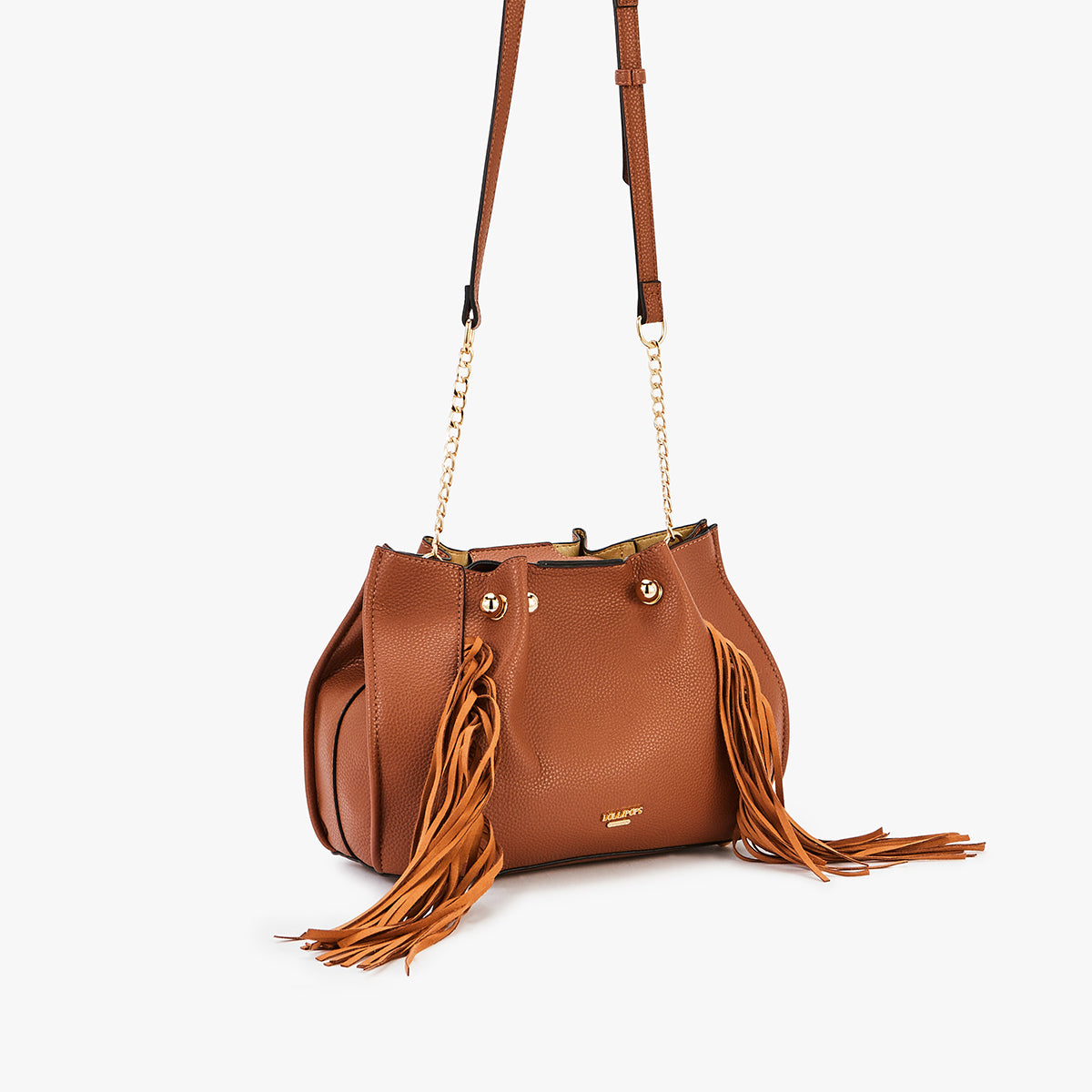Sac bandoulière beige Loreto