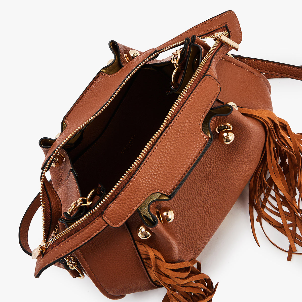 Sac bandoulière beige Loreto