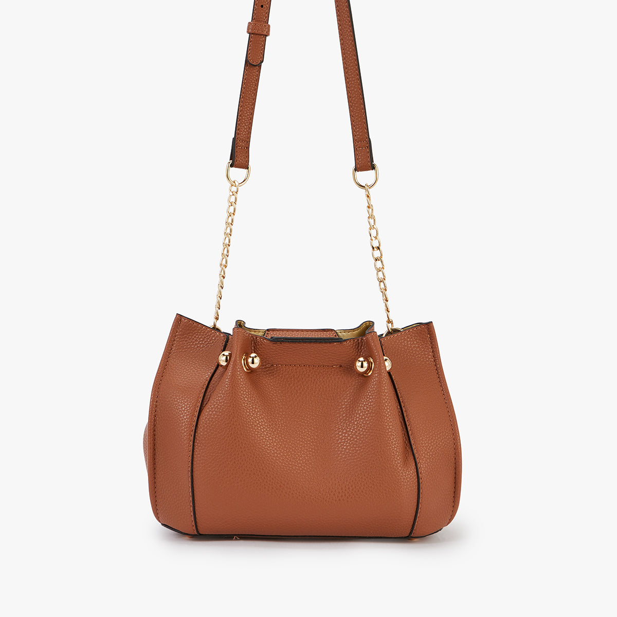 Petit sac bandoulière beige Loreto