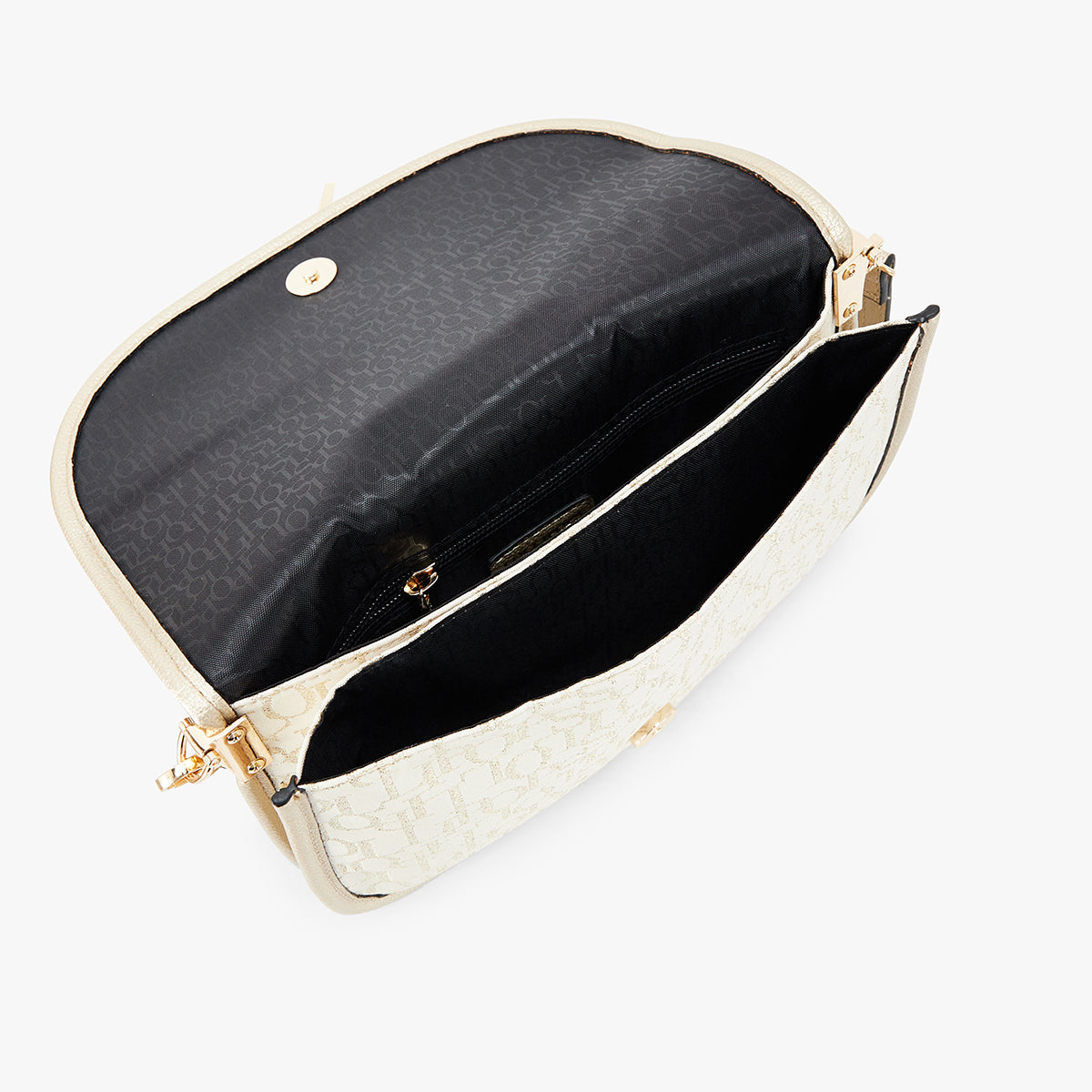 Sac bandoulière dore Lago