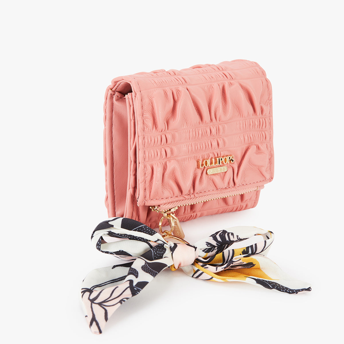 Petit portefeuille corail Lixa