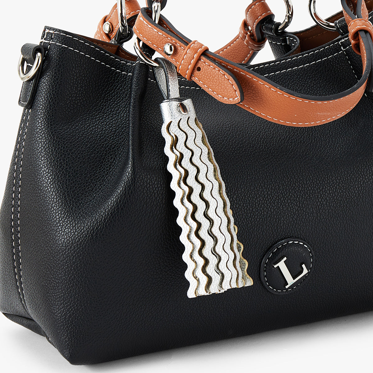 Sac à main noir Lavello