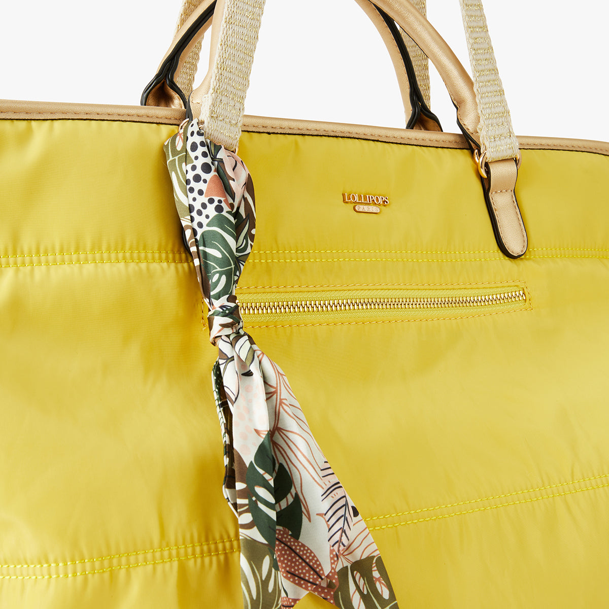 Sac week-end jaune Limay