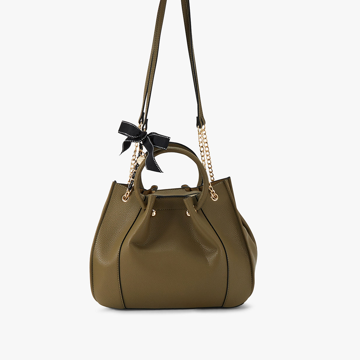 Sac à main kaki Loreto