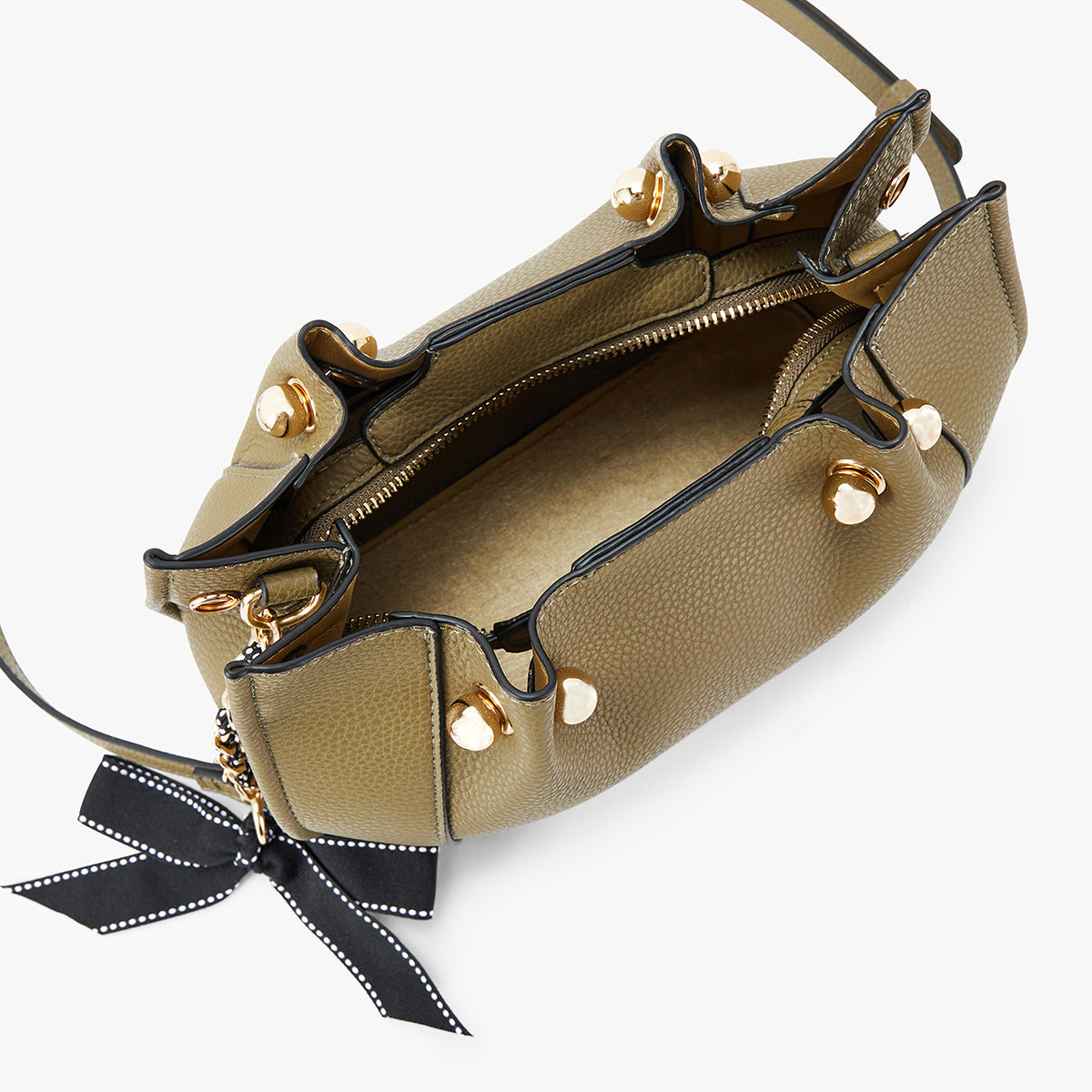 Petit sac bandoulière kaki Loreto