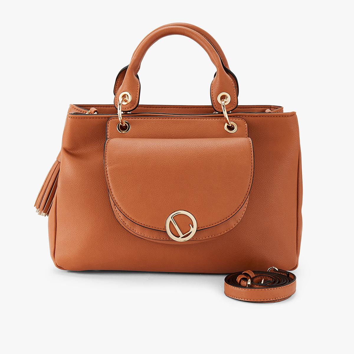 Sac à main beige Letia