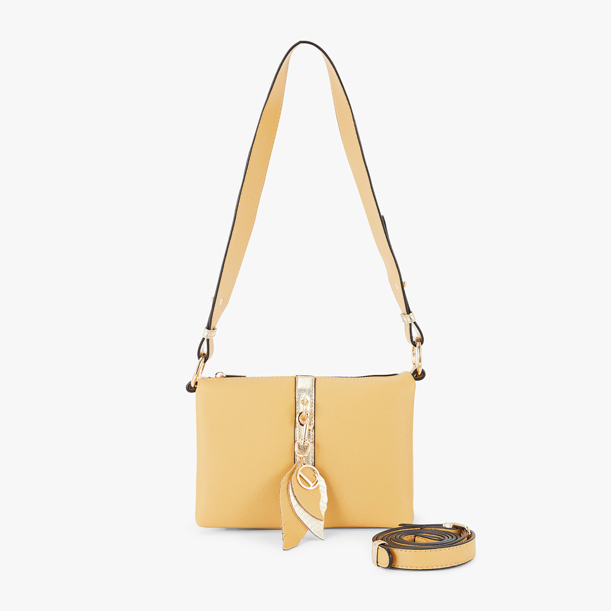 Sac multipocket jaune Lisbonne