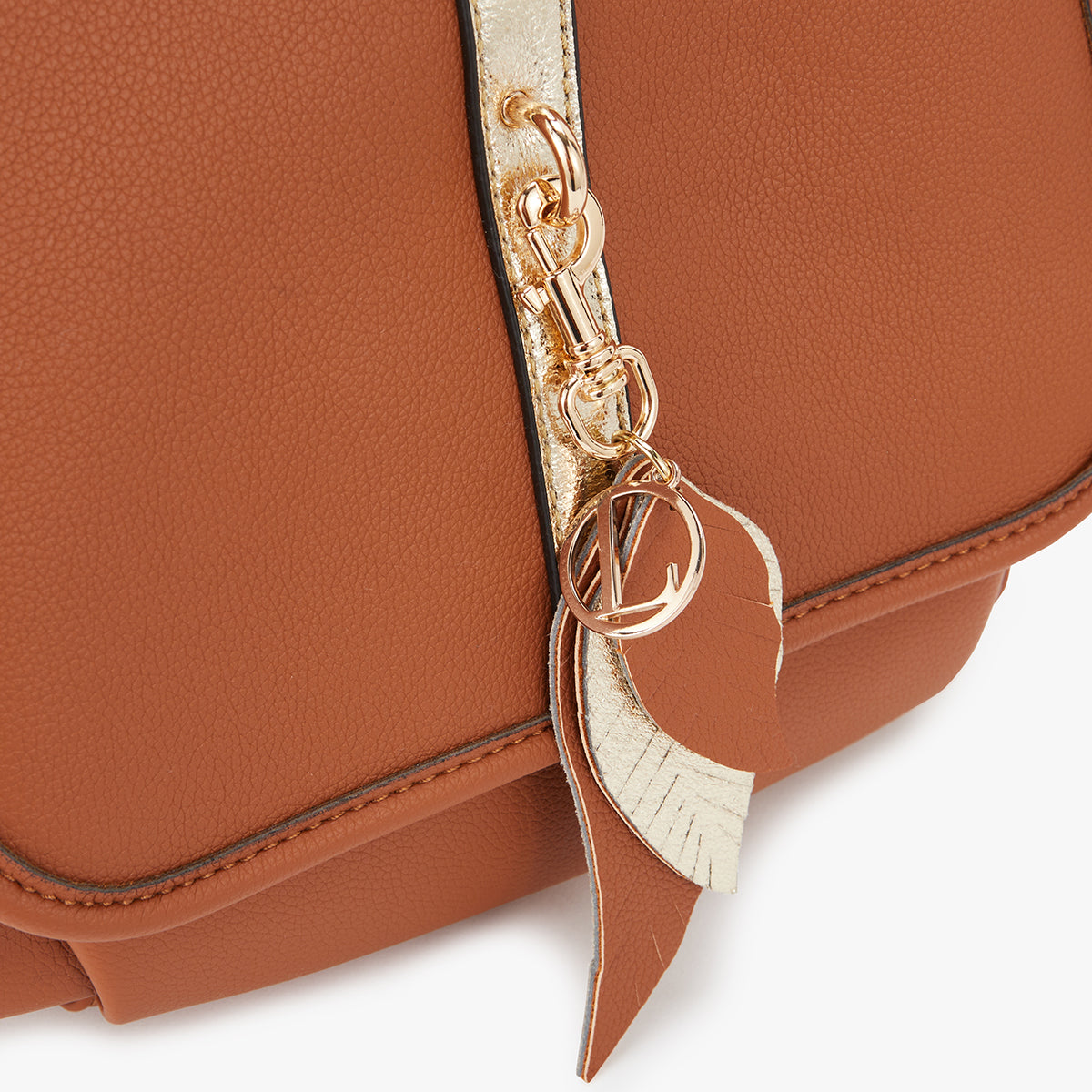 Sac bandoulière beige Lisbonne