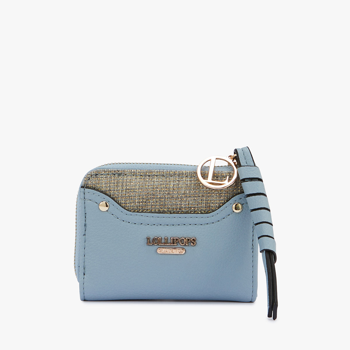 Petit portefeuille bleu Livourne