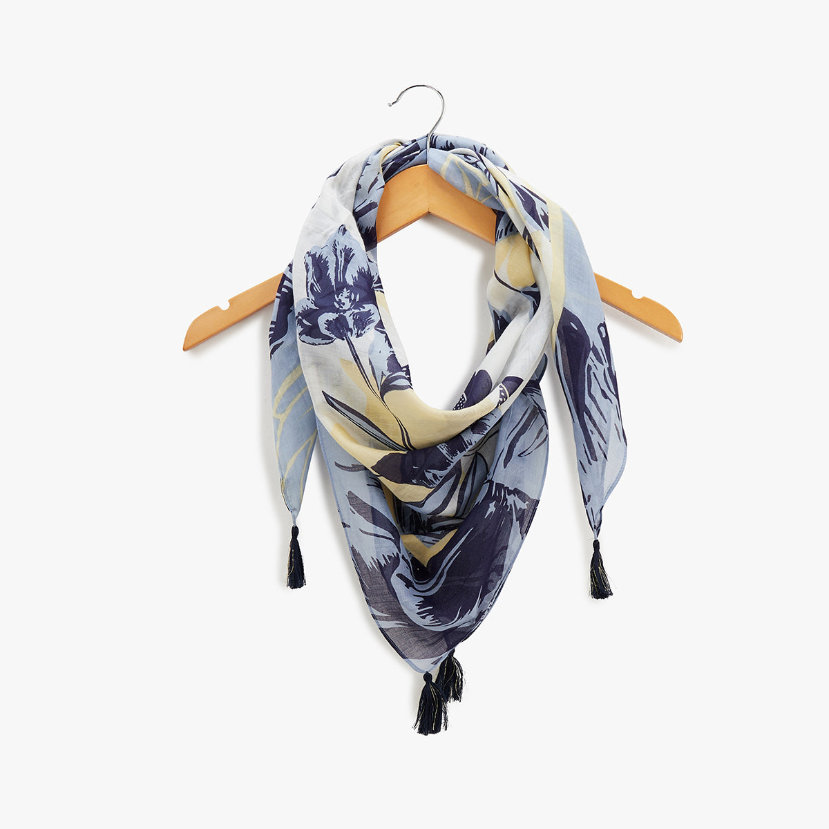 Foulard bleu Lesina