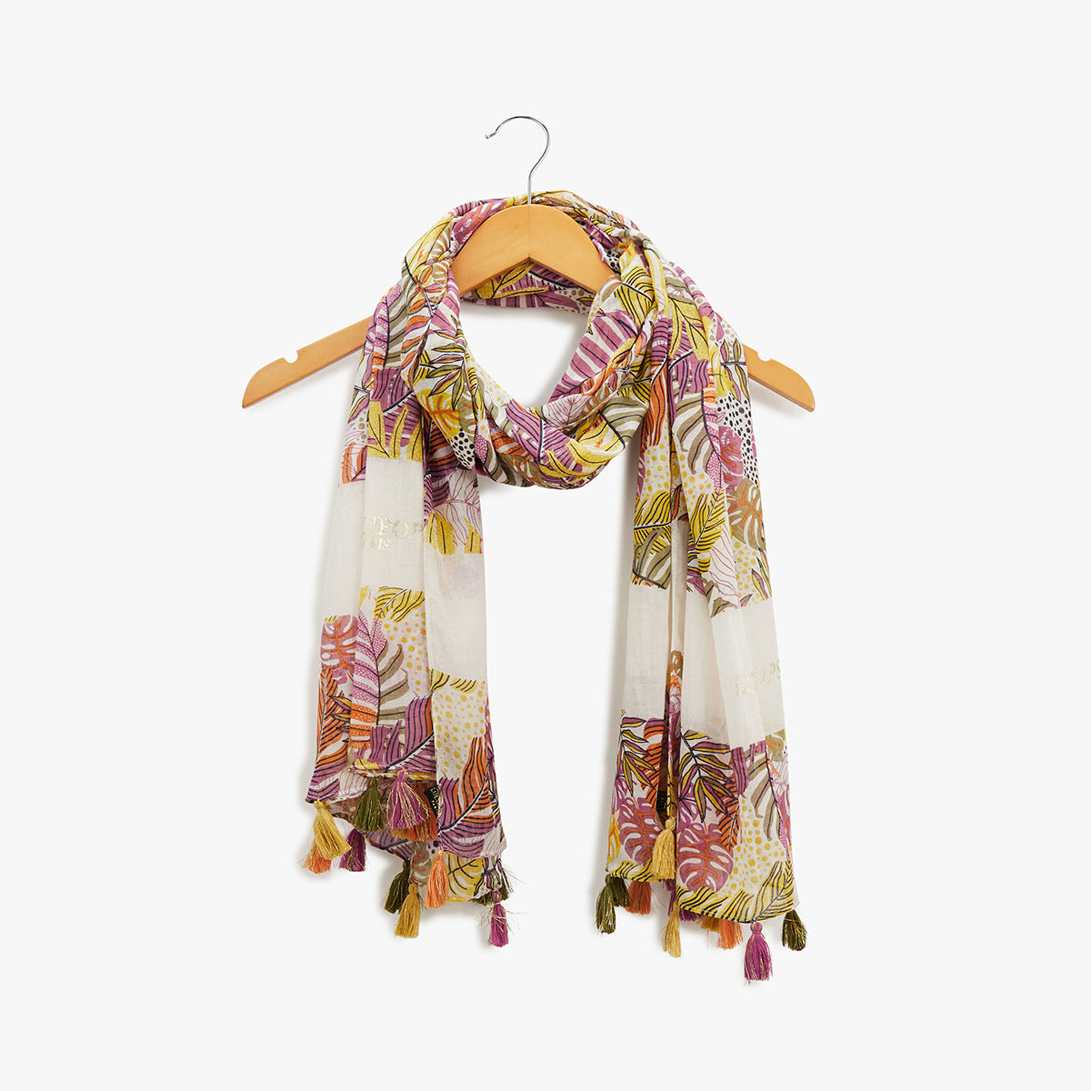 Foulard jaune Limay