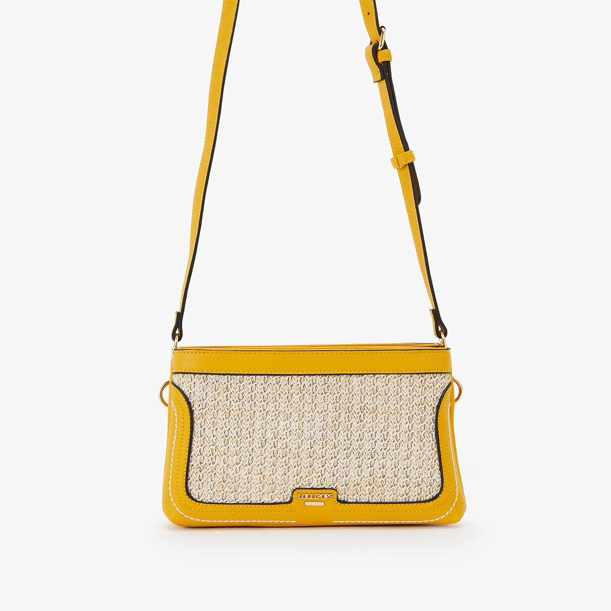 Petit sac multipocket jaune Liberia