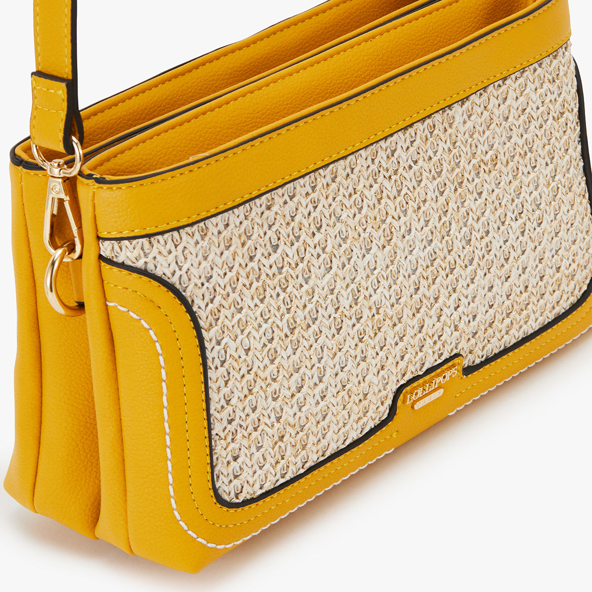 Petit sac multipocket jaune Liberia