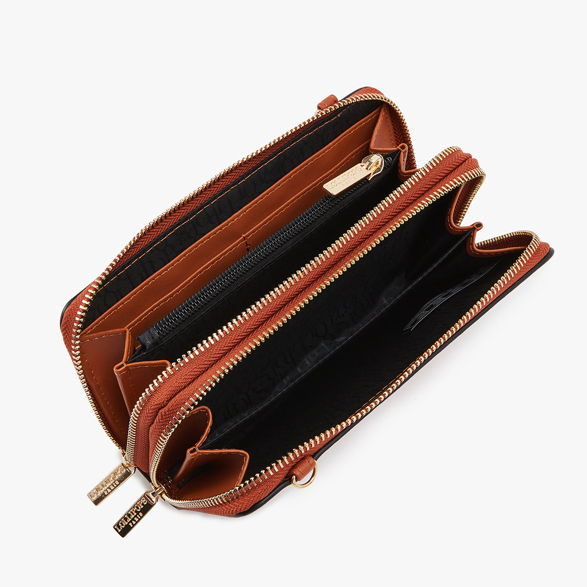 Pochette de voyage camel Lagarino