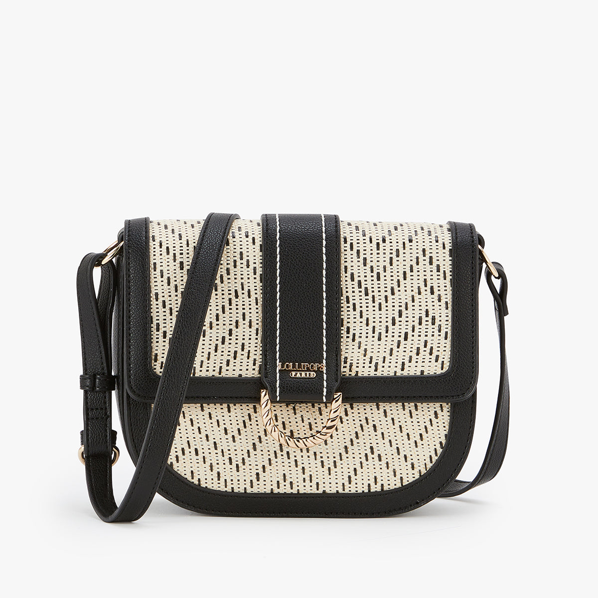 Sac bandoulière noir Lammari