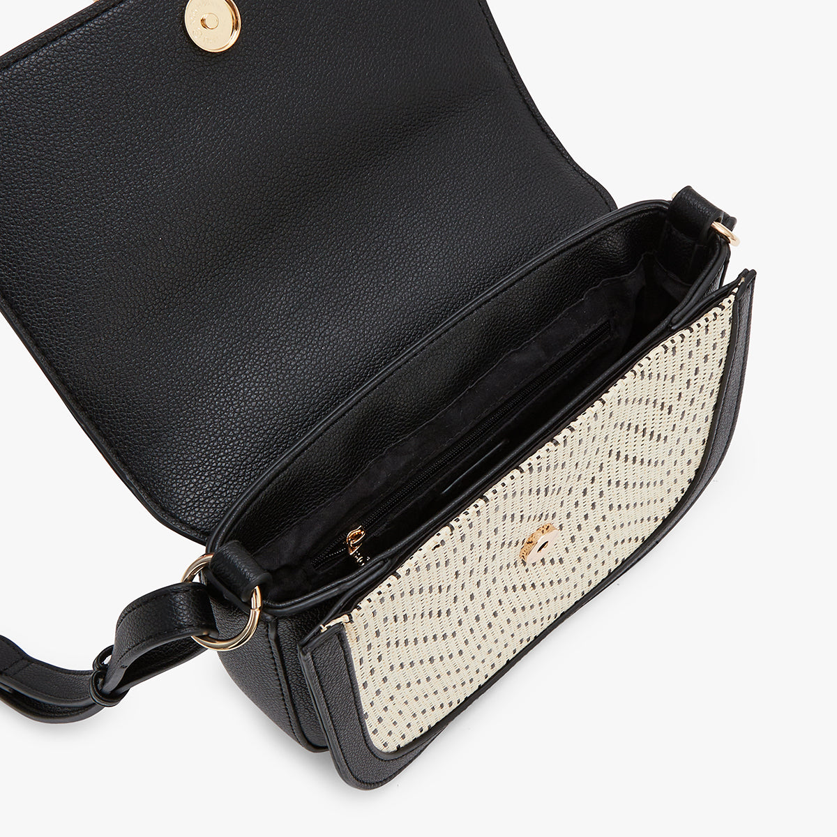 Sac bandoulière noir Lammari