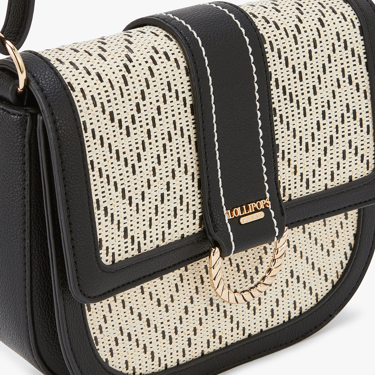 Sac bandoulière noir Lammari