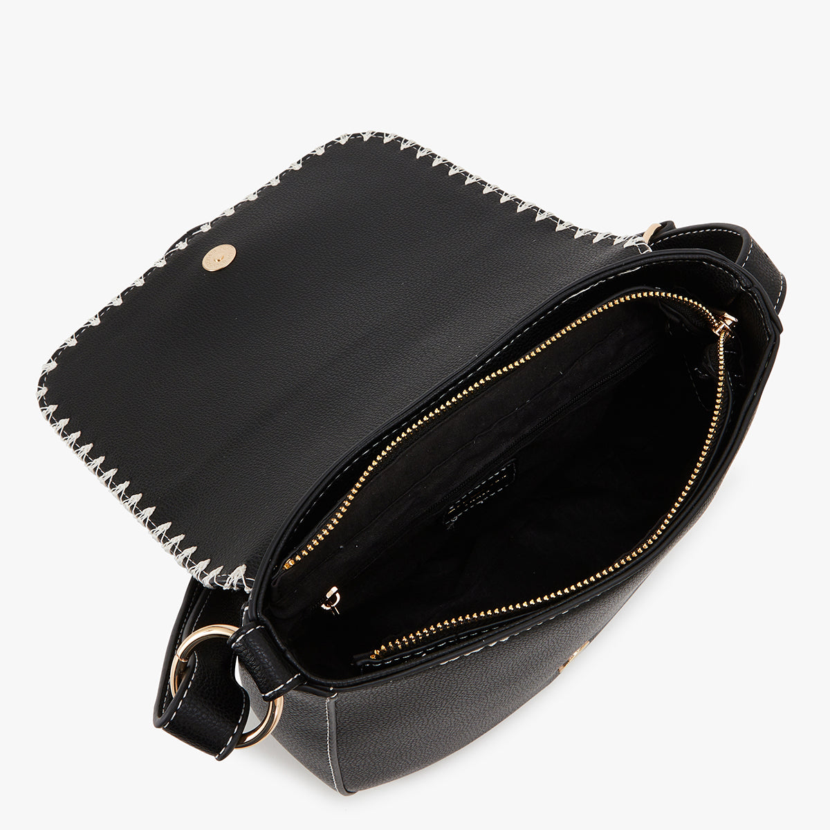 Sac bandoulière noir Lettonie