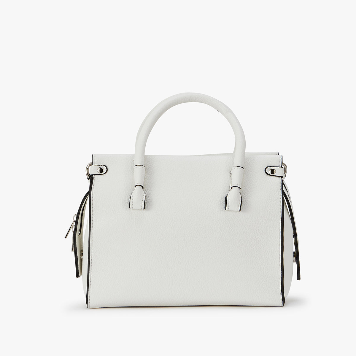 Petit sac à main blanc Lagarino