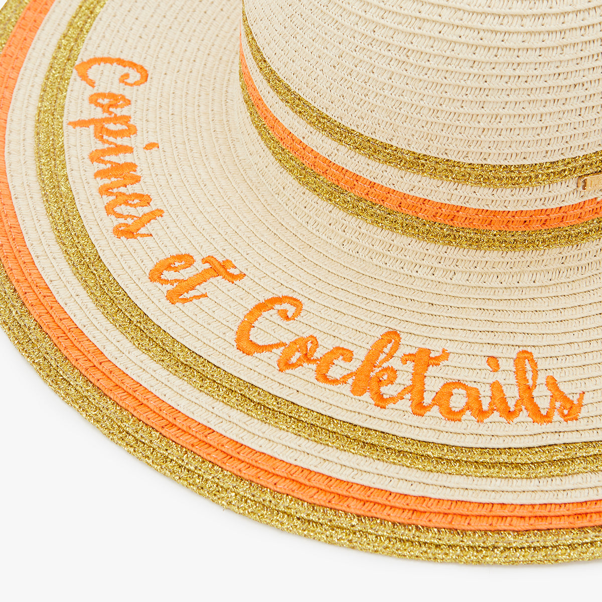 Chapeau orange Lamporo