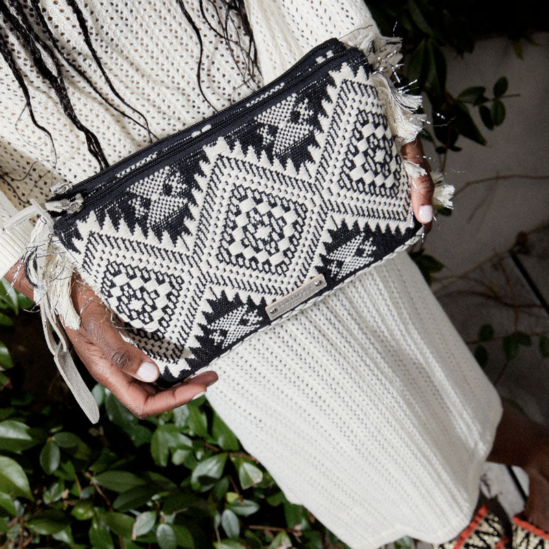 Porte-monnaie noir Lagaro