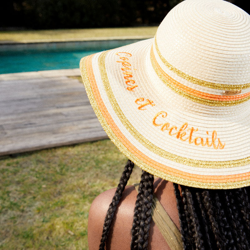 Chapeau orange Lamporo