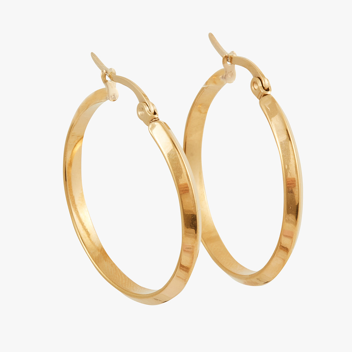 Créoles acier inoxydable