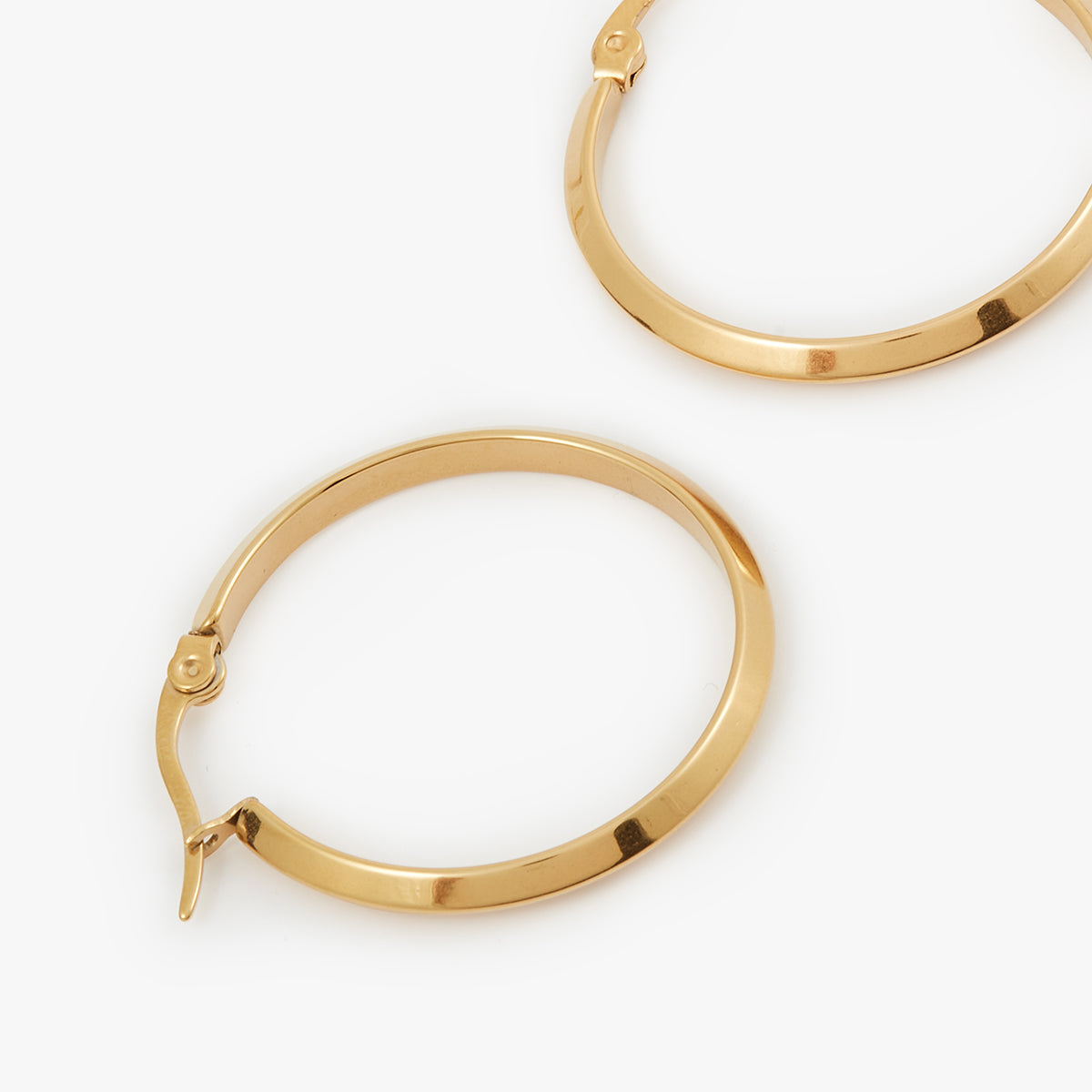 Créoles acier inoxydable